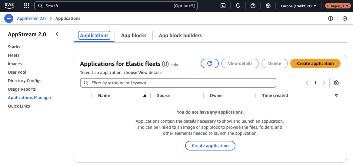 AppStream Application