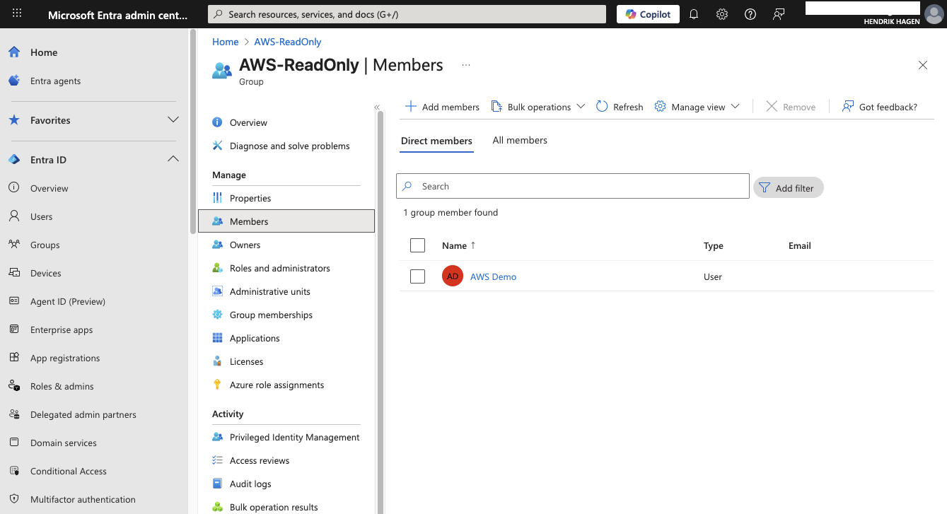 Entra ID Creaet User