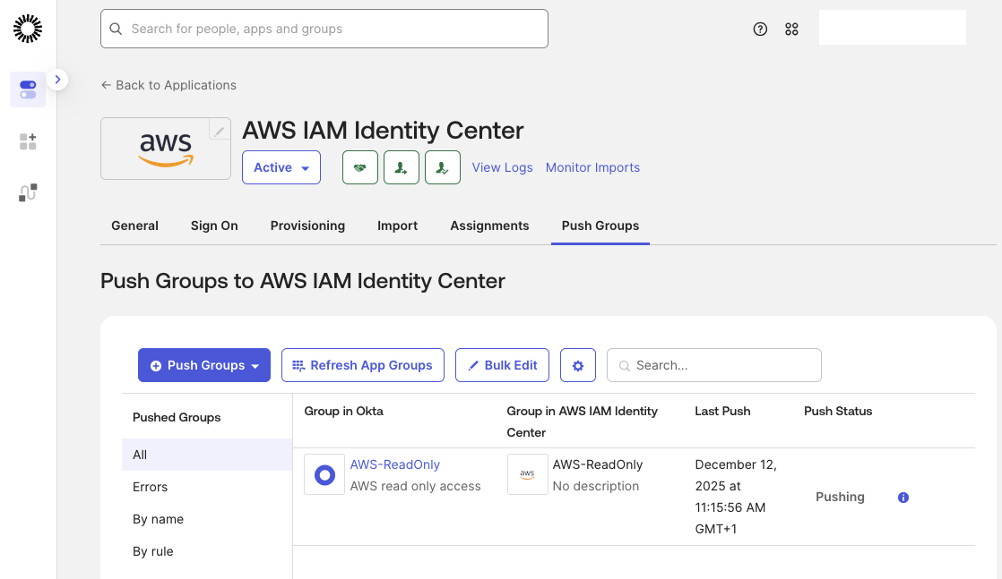 Okta Push Group